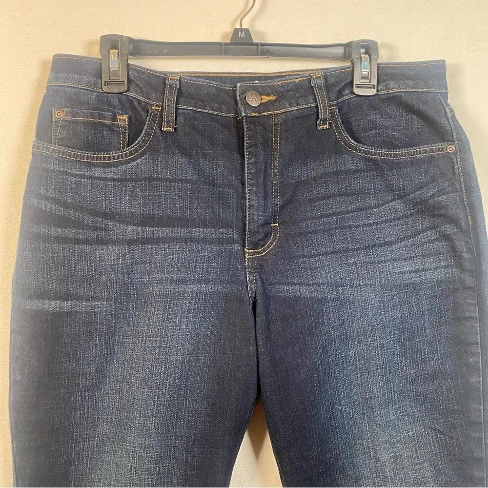 Lee Regular Fit Mid Rise Capri Size 16M - Picture 6 of 11